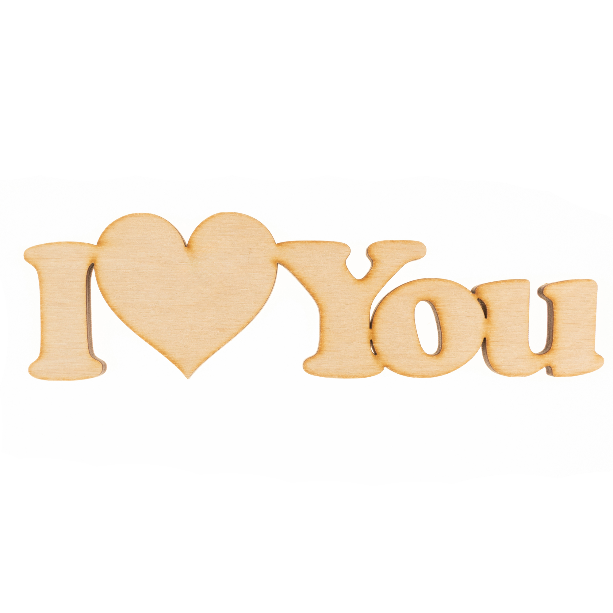 Заготівка дерев`яна I Love You, С21