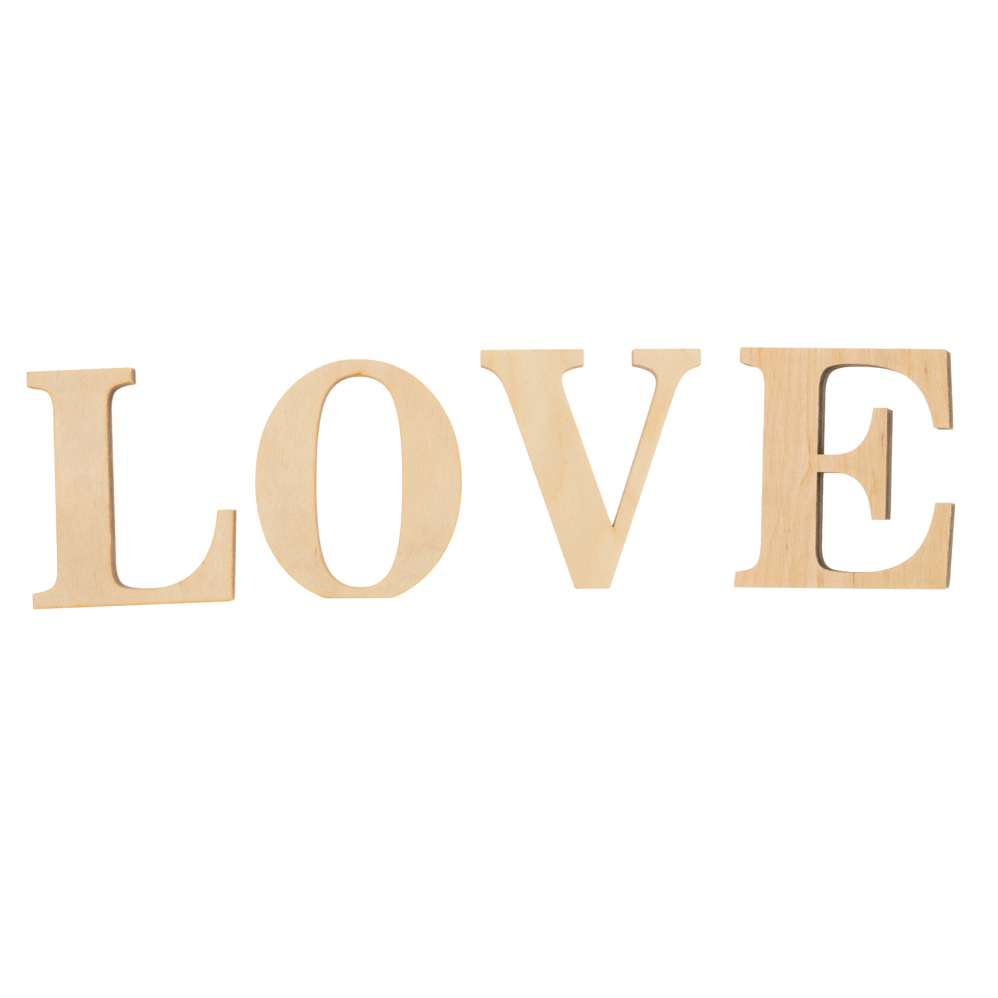 Заготівка дерев`яна Love (літери), С30