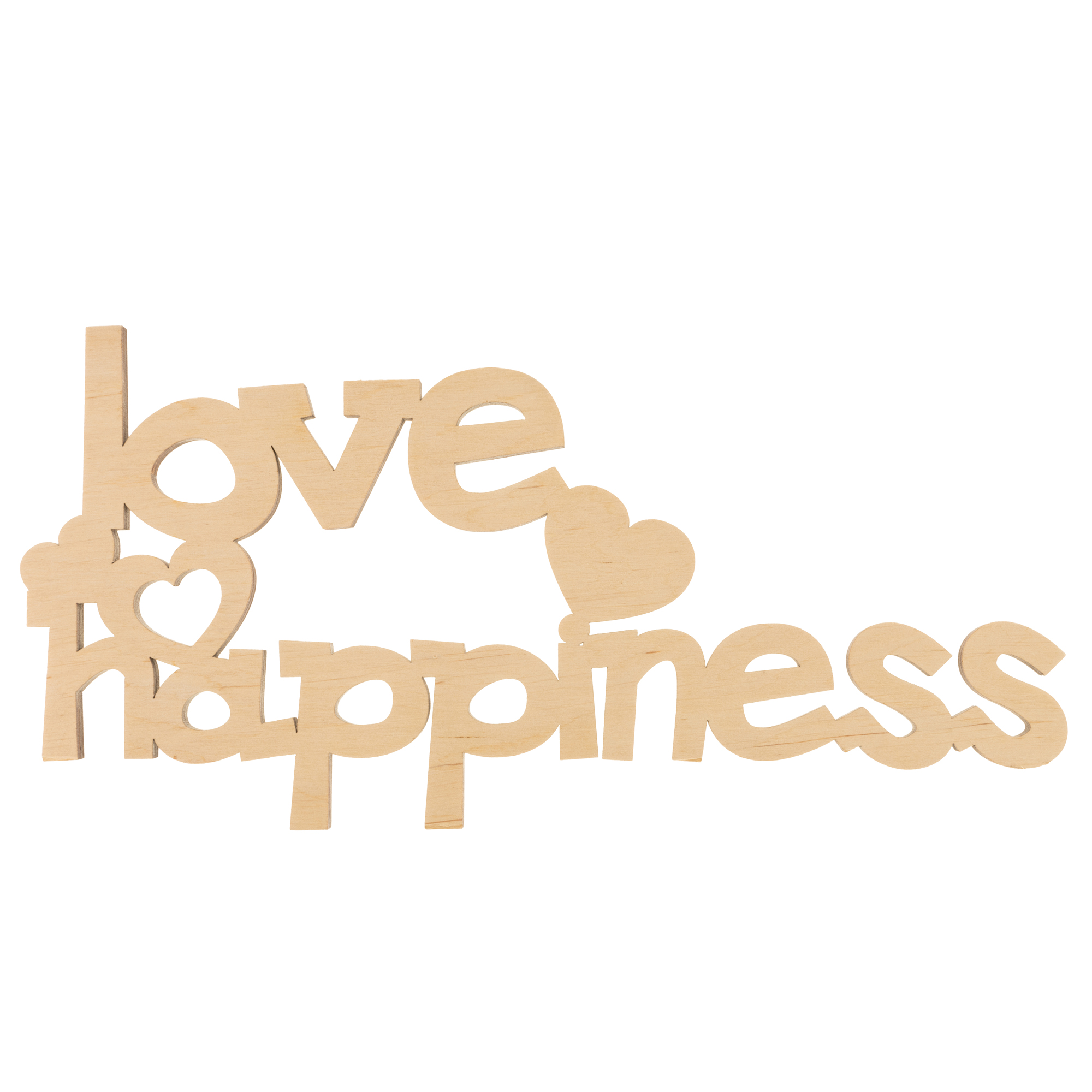 Заготівка дерев`яна love V happiness, С208