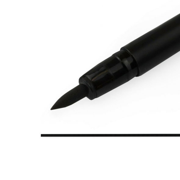 Набір лінерів-ручок Pigma Pen Brush, чорний, 3 шт, Sakura 5