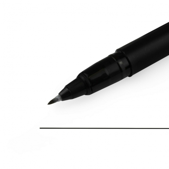 Набір лінерів-ручок Pigma Pen Brush, чорний, 3 шт, Sakura 6