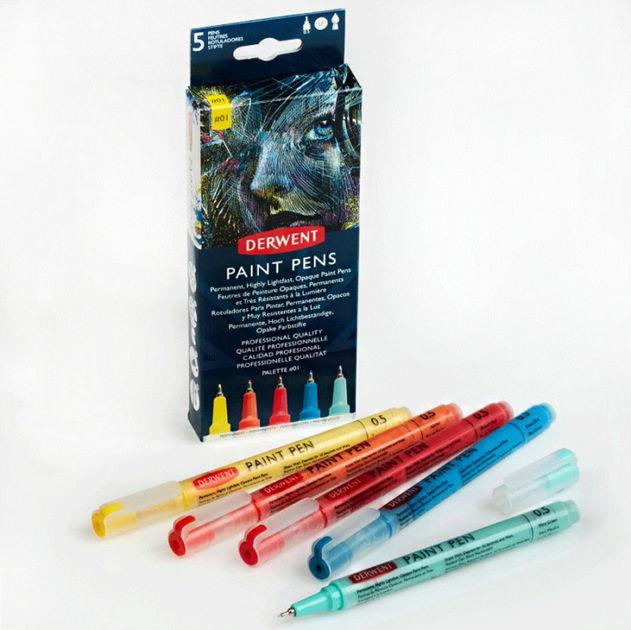 Набір кольорових ручок Paint pen palette №1, 2305518 2