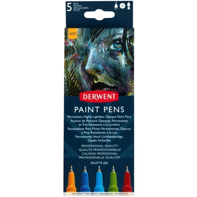 Набір кольорових ручок Paint pen palette №2, 2305519
