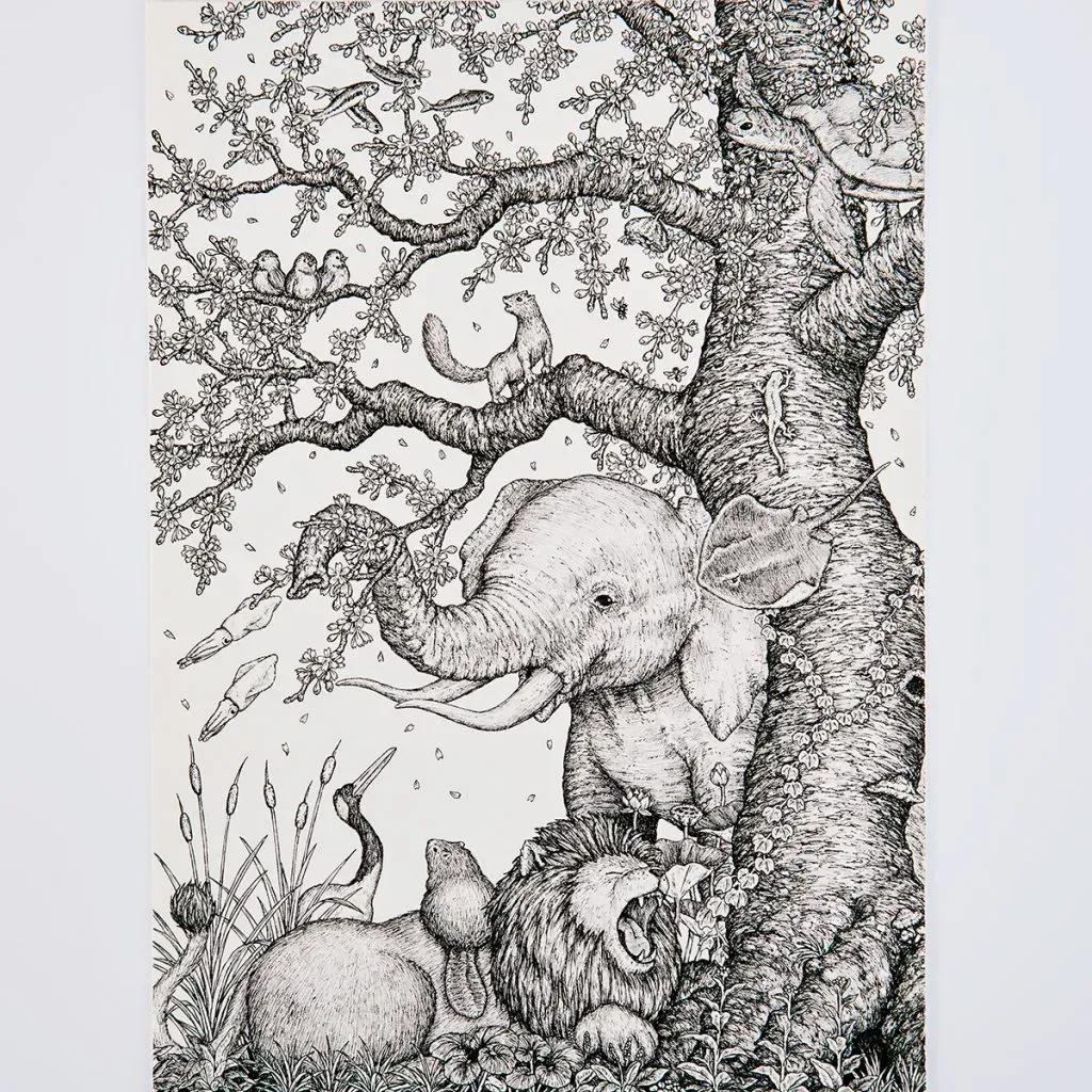 Набір лінерів Pigma Micron 05 Basic 6 шт., Sakura 3