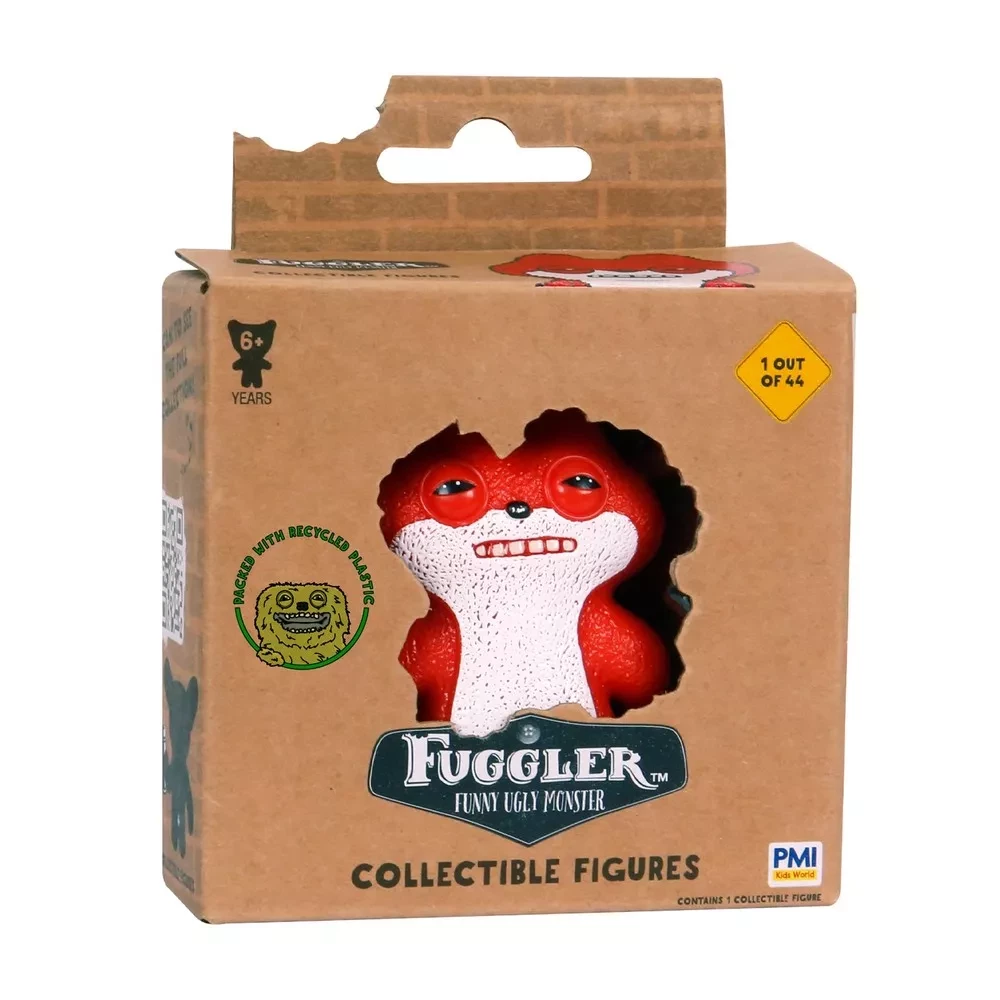 Коллекционная фигурка Fuggler "Красная небрежная белка", FG2012U 1