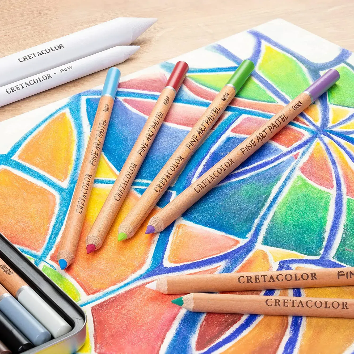 Олівець пастельний, Сангіна світла Cretacolor 2