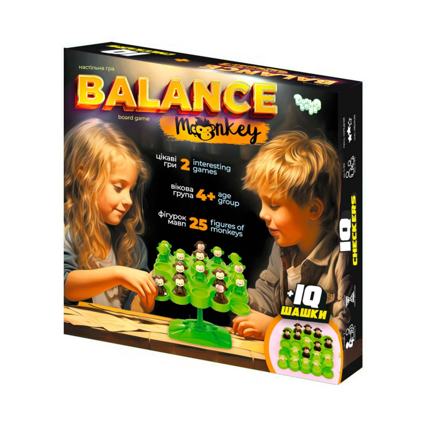 Розвиваюча настільна гра "Balance Monkey"