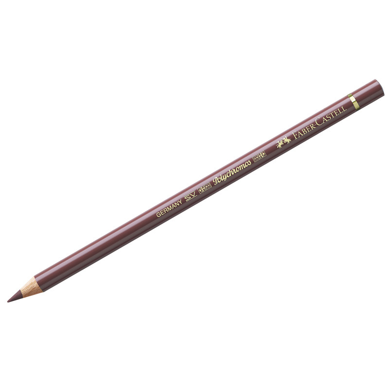Карандаш цветной Polychromos коричневый (169), 110169 Faber-Castell 1