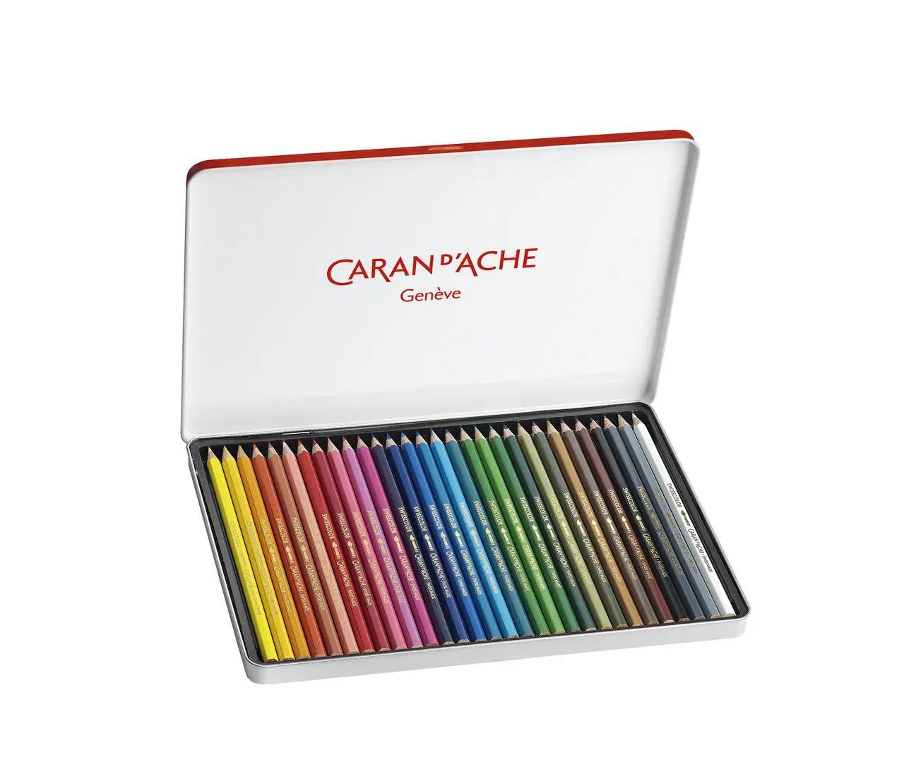 Набор акварельных карандашей 30 цв. Caran d`Ache Swisscolor мет. бокс, 1285.730 2