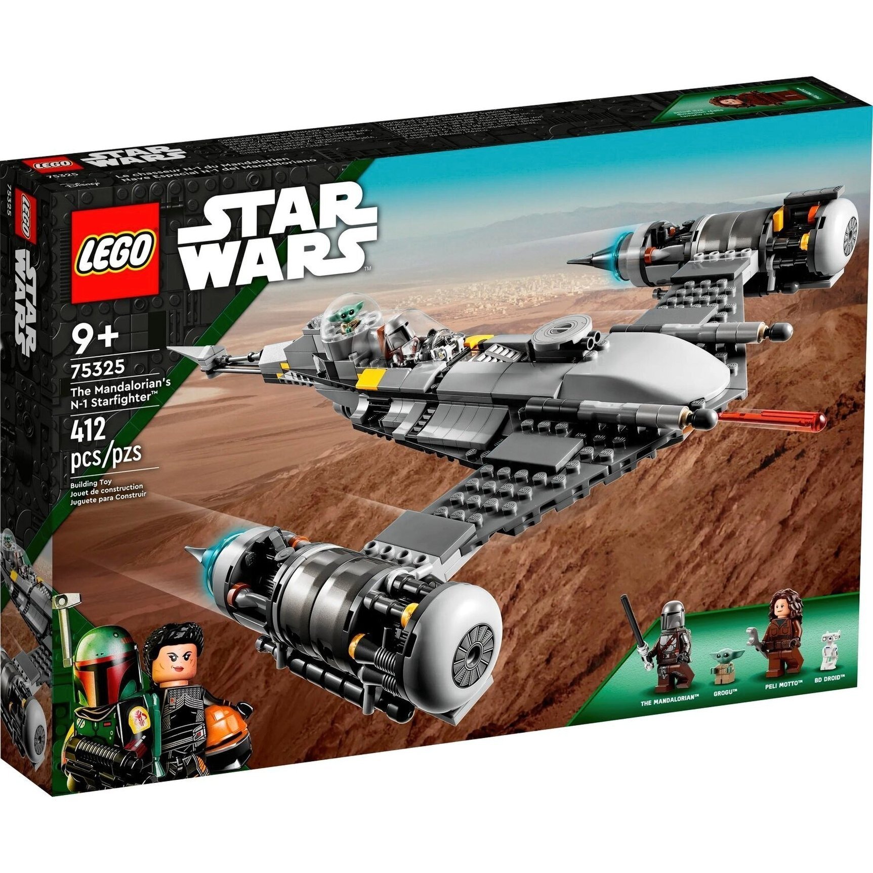 Конструктор Lego Star Wars "Мандалорський зоряний винищувач N-1", 75325
