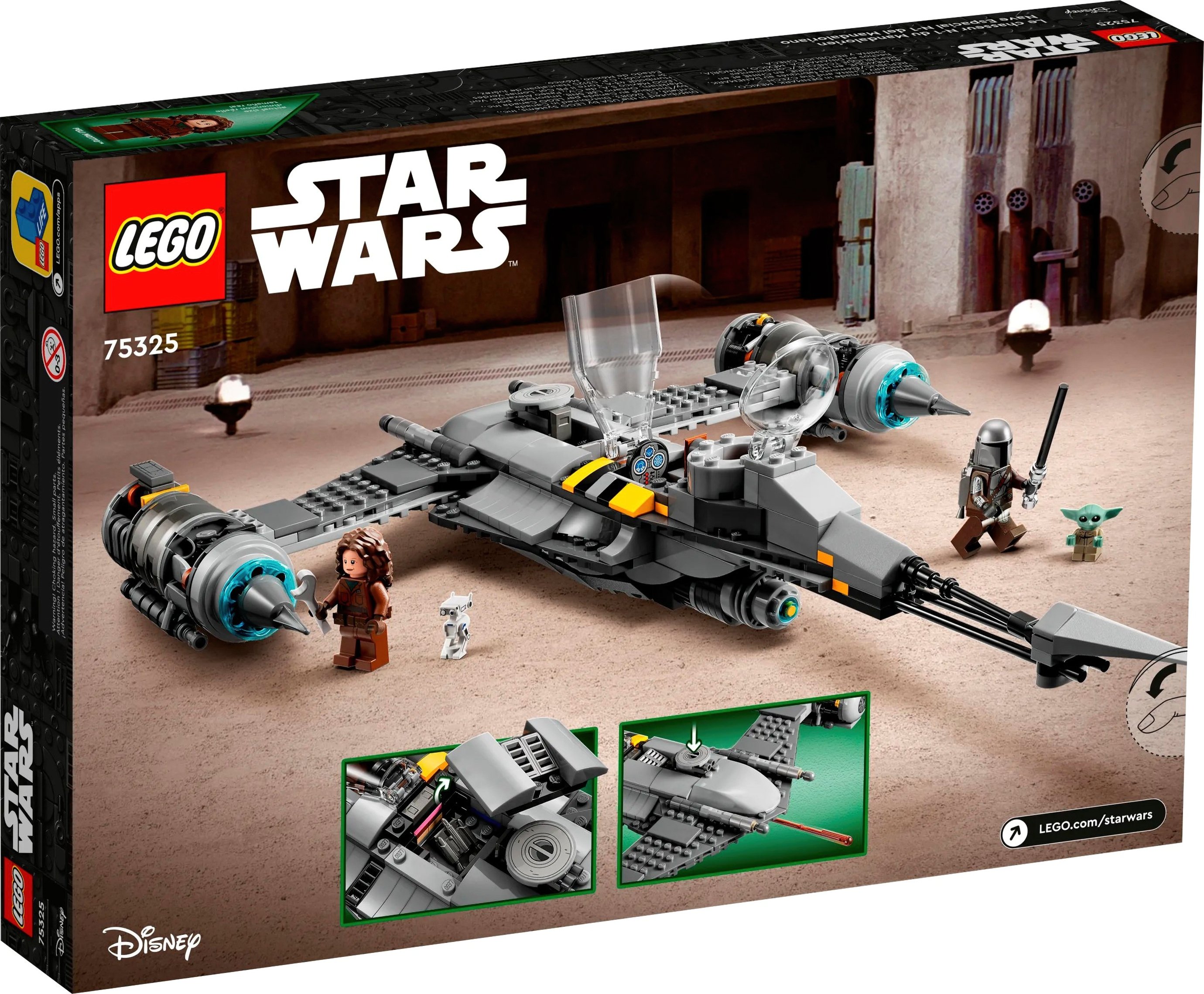 Конструктор Lego Star Wars "Мандалорський зоряний винищувач N-1", 75325 6