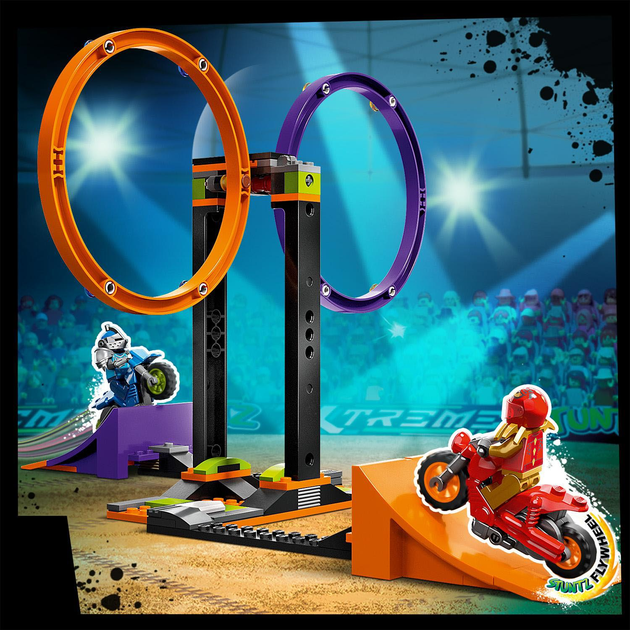 Конструктор Lego City "Каскадерське завдання із обертанням", 60360 5