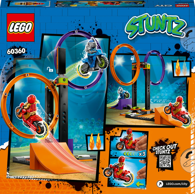Конструктор Lego City "Каскадерське завдання із обертанням", 60360 6