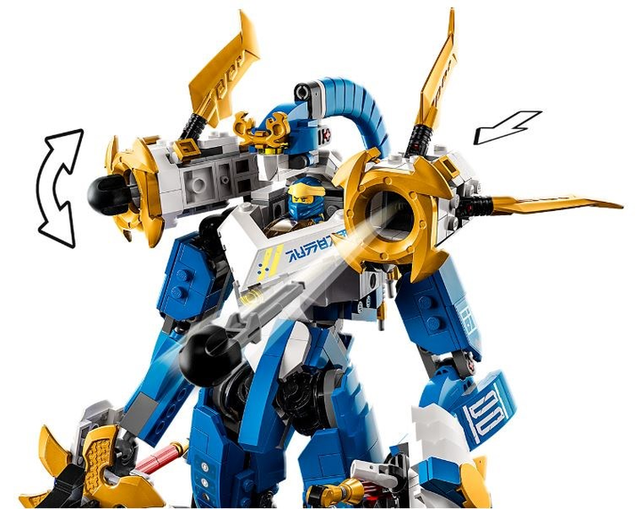 Конструктор Lego Ninjago "Робот-титан Джея", 71785 3