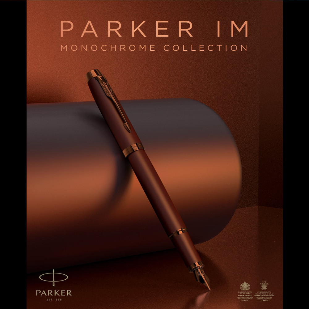 Ручка IM Professionals Monochrome Burgundy перо Parker 28 311 5
