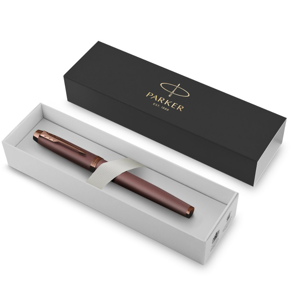Ручка IM Professionals Monochrome Burgundy рол. Parker 28 322 3