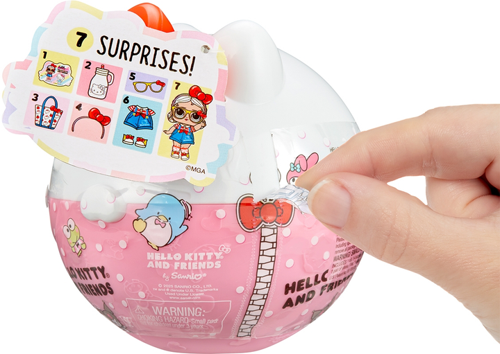 Набір ігровий з лялькою L.O.L. Surprise! серії "Loves Hello Kitty" - Hello Kitty та друзі (в асорт.), 523840 1