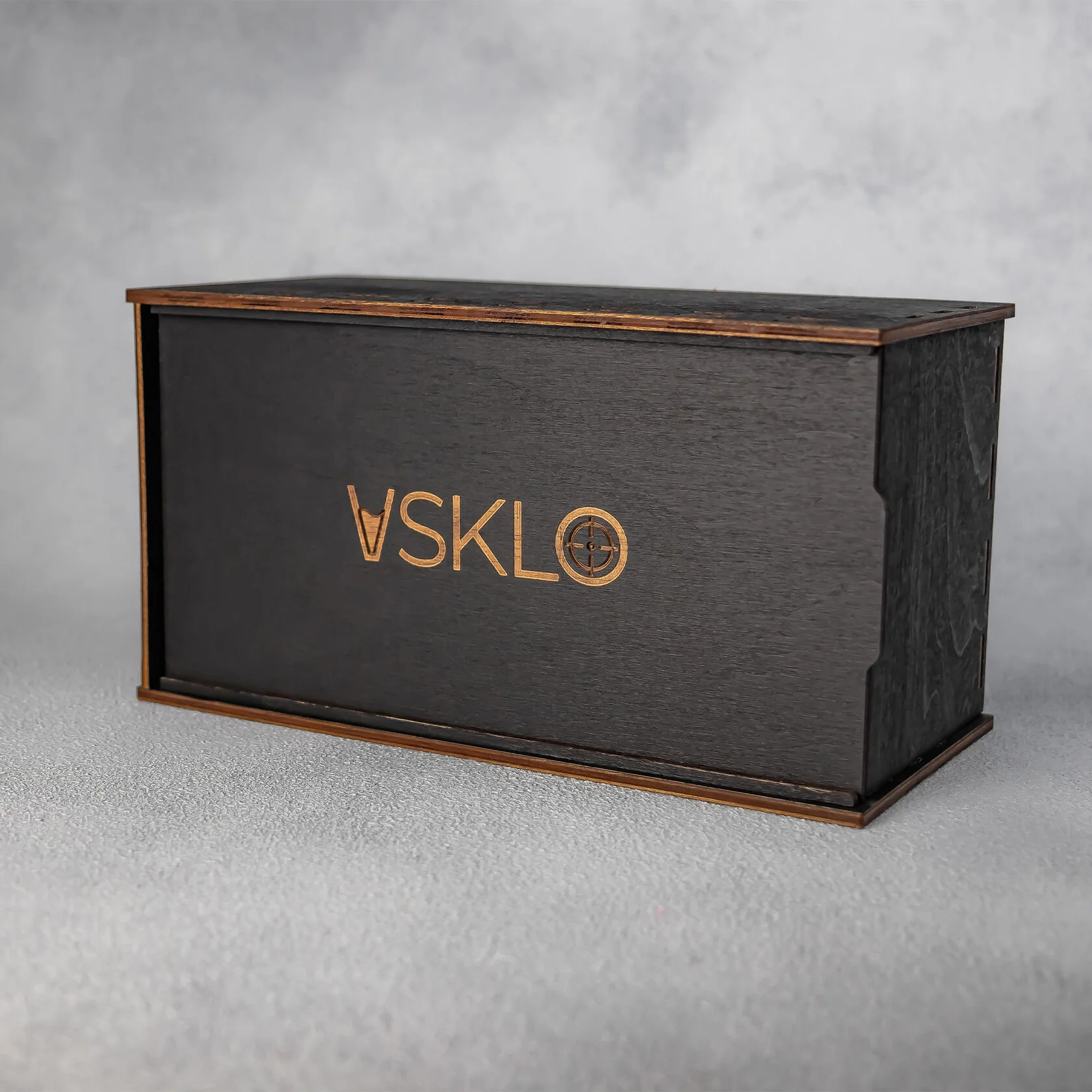 Набір склянок для віскі з кубиком (2 склянки, 6 камінців, 2 костера), VSKLO 8