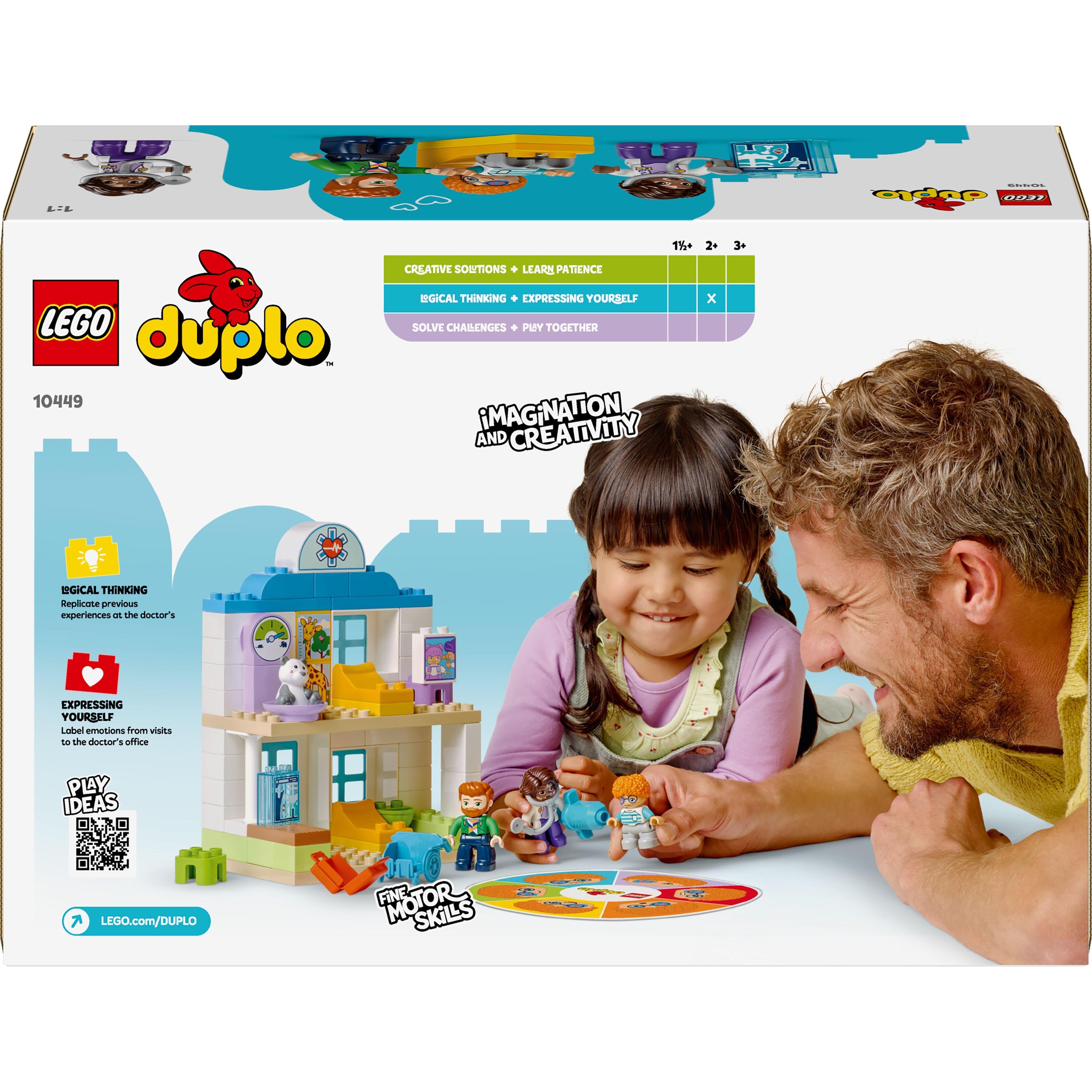 Конструктор Lego Duplo "Уперше: візит до лікаря", 10449 1