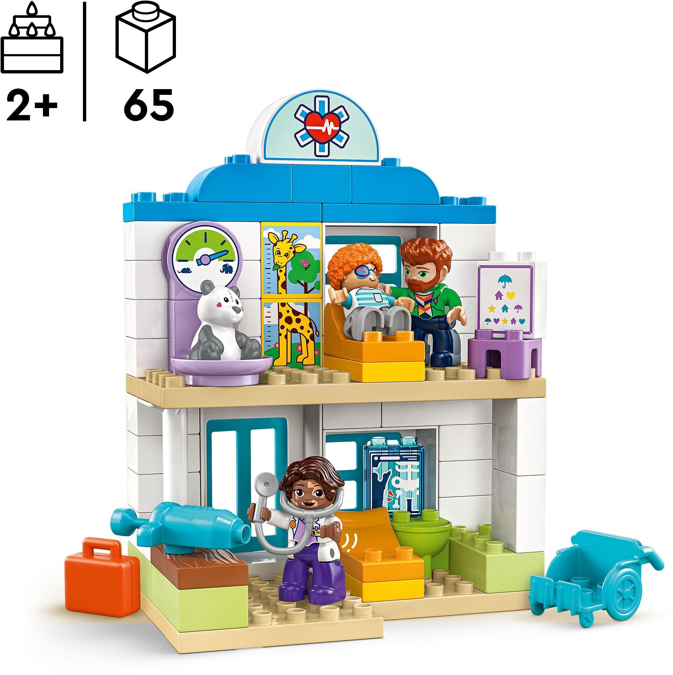 Конструктор Lego Duplo "Уперше: візит до лікаря", 10449 2