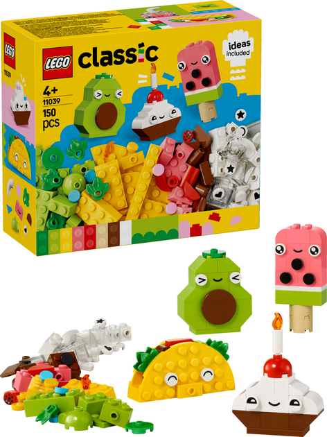 Конструктор Lego Classic "Творческие друзья с едой", 11039 2