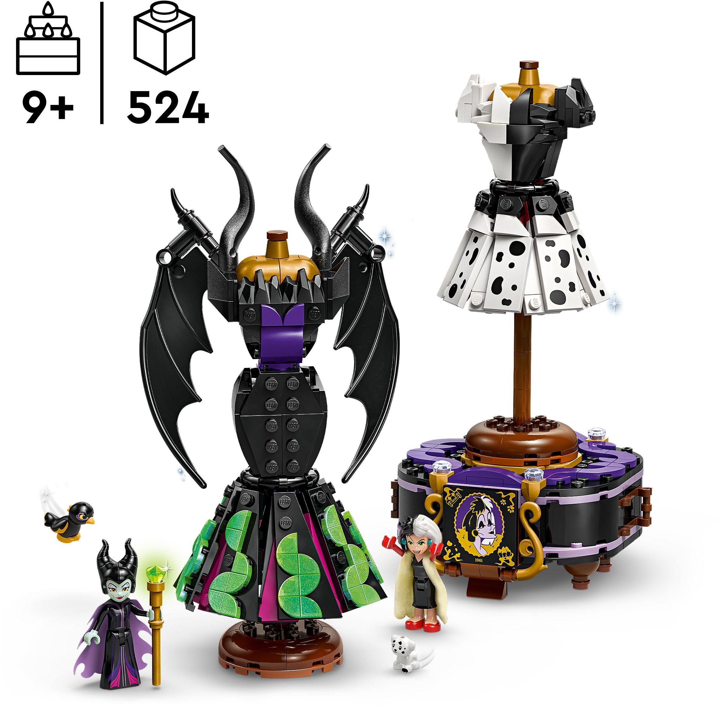 Конструктор Lego Disney "Сукні Малефісенти та Лютелли де Віль", 43262 1
