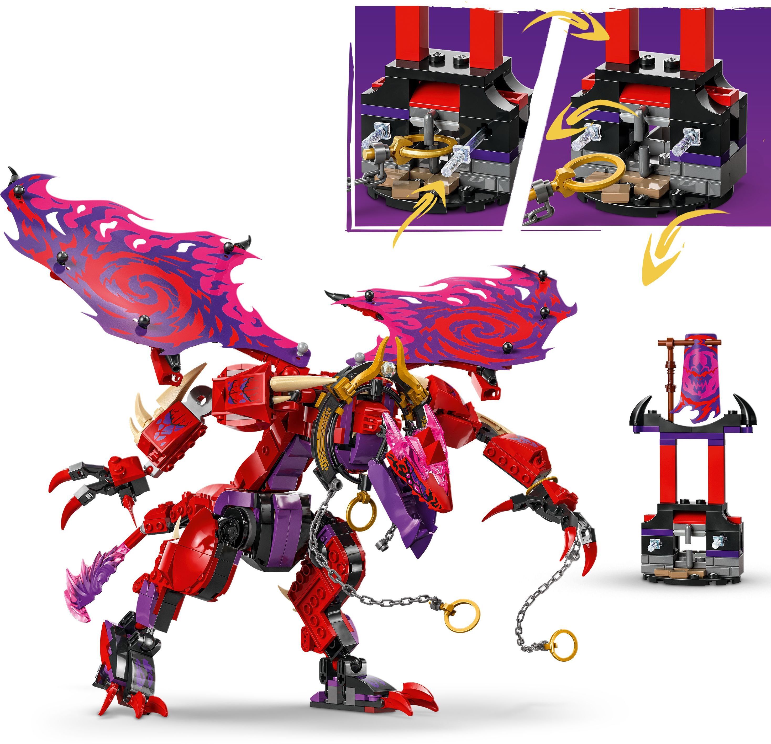 Конструктор Lego Ninjago "Громовержець Дракон Хаосу", 71832 2