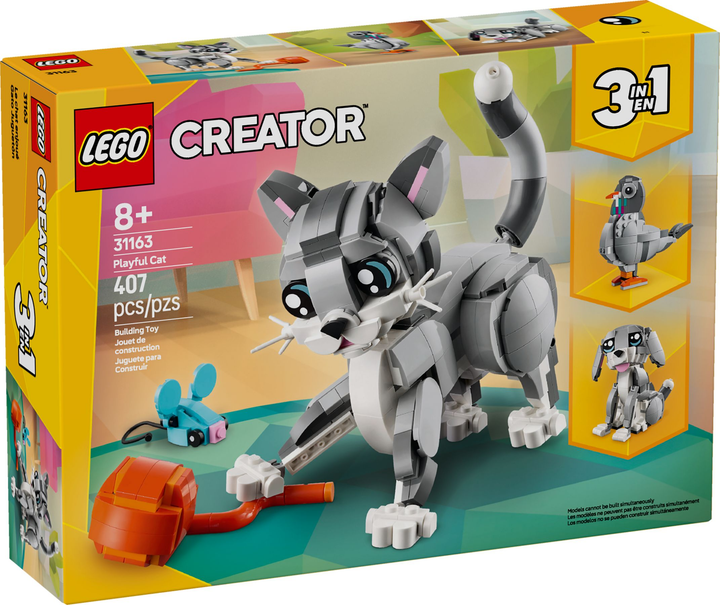 Конструктор Lego Creator "Грайливий кіт", 31163