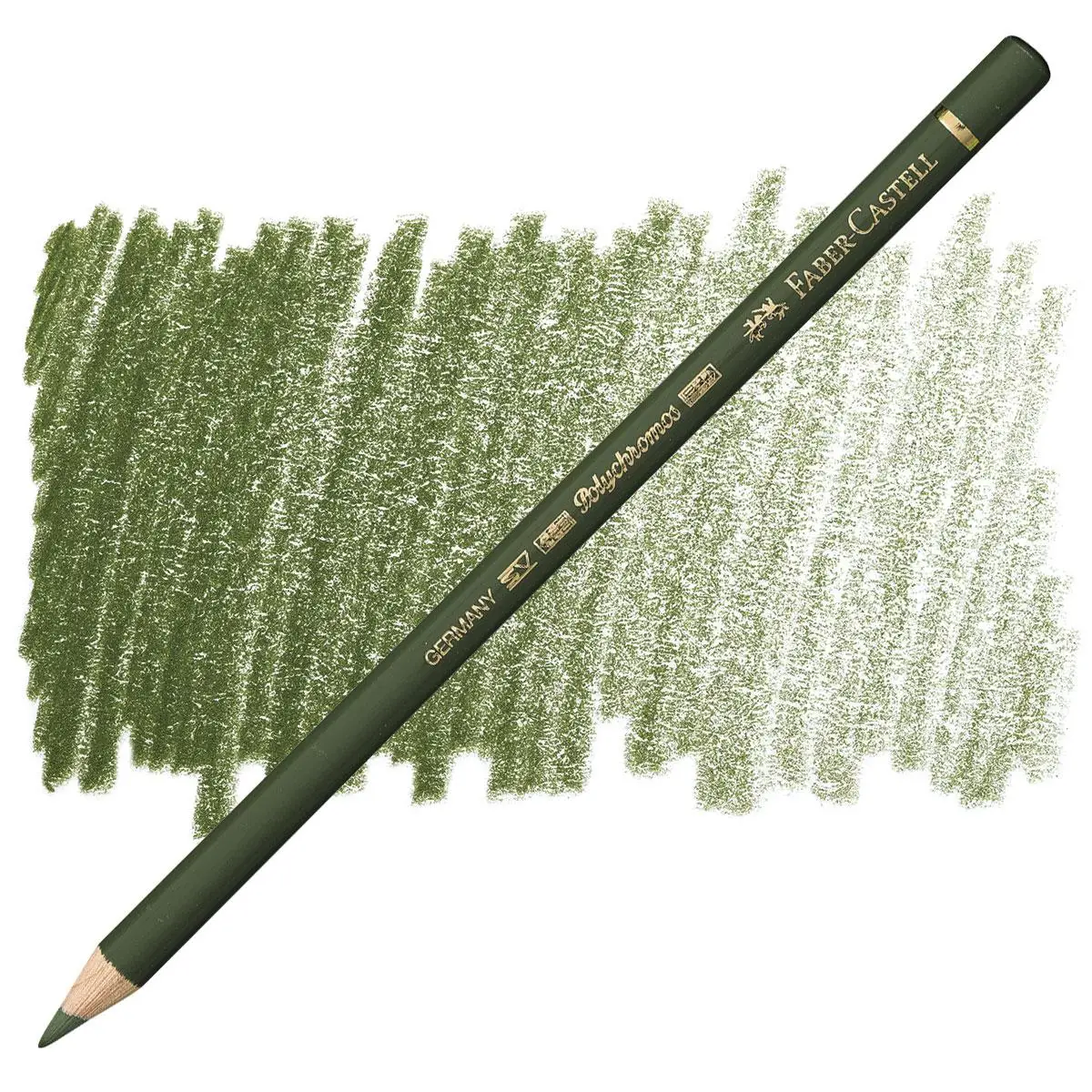 Карандаш цветной Polychromos тёмно-зелёный с желтизной (174), 110174 Faber-Castell