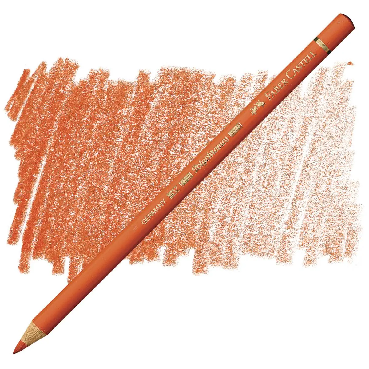 Карандаш цветной Polychromos тёмно-оранжеый кадмий (115), 110115 Faber-Castell