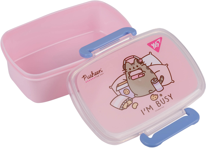 Контейнер "Pusheen" 750 мл, рожевий, 708367 Yes 1