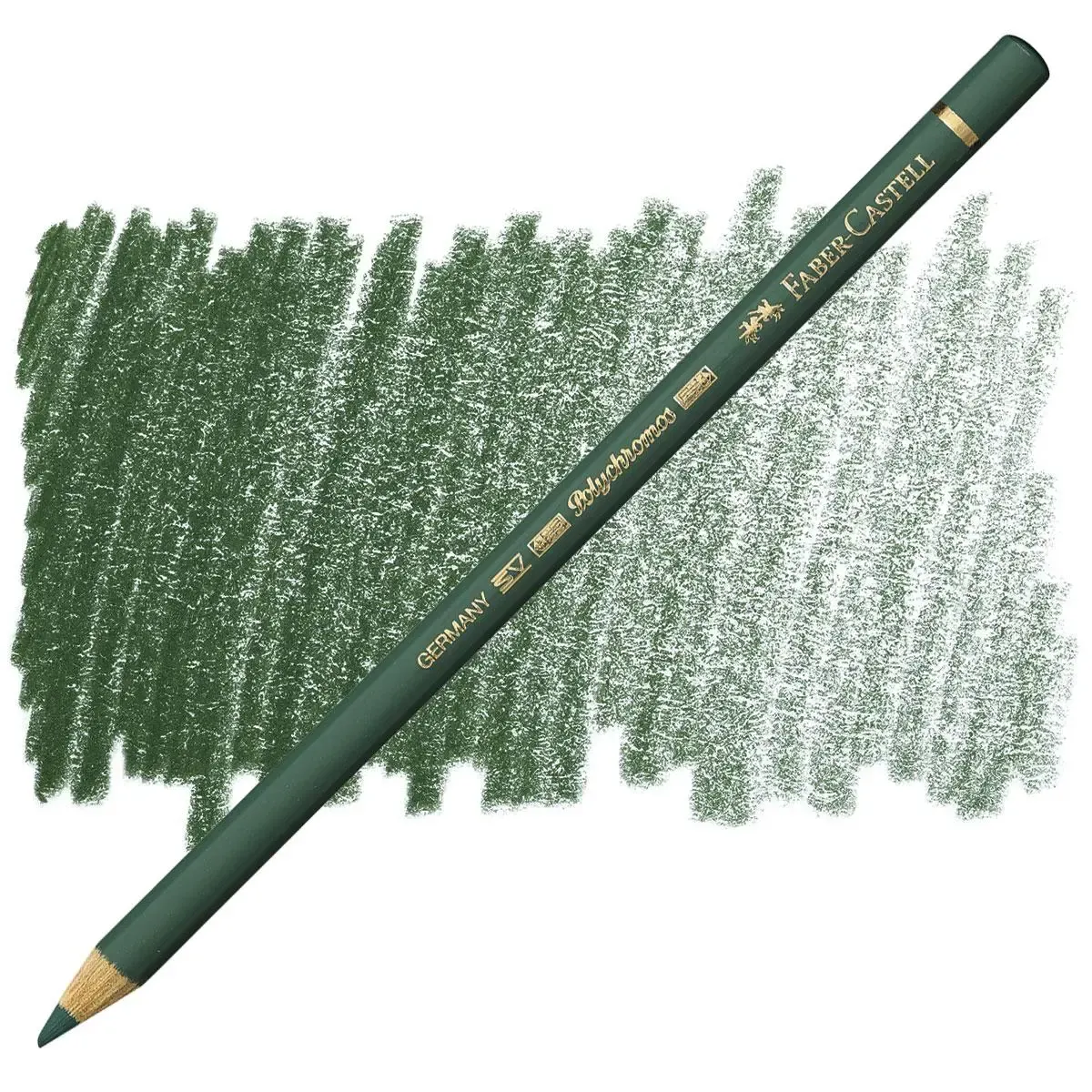 Олівець кольоровий Polychromos зелений ялівець (165), 110165 Faber-Castell