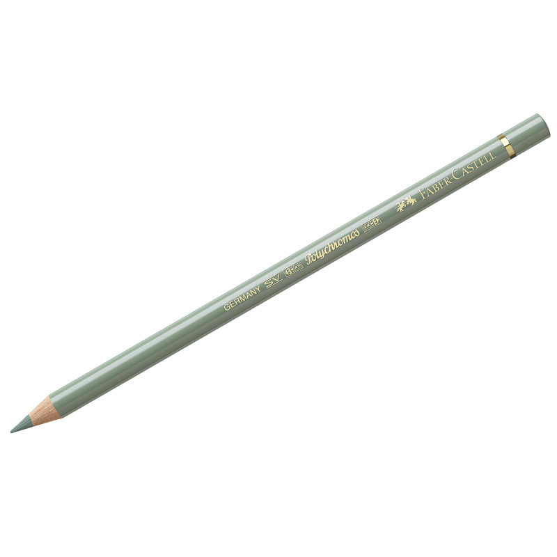 Олівець кольоровий Polychromos земляно-зелений (172), 110172 Faber-Castell 1