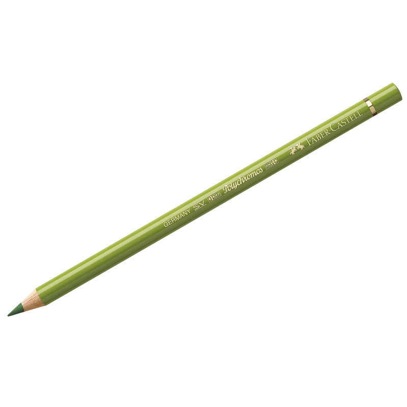 Олівець кольоровий Polychromos зелено-жовтий (168), 110168 Faber-Castell 1