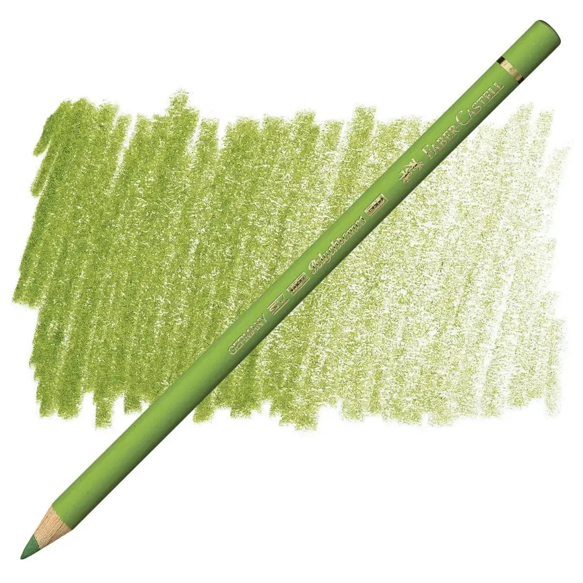 Олівець кольоровий Polychromos зелено-жовтий (168), 110168 Faber-Castell