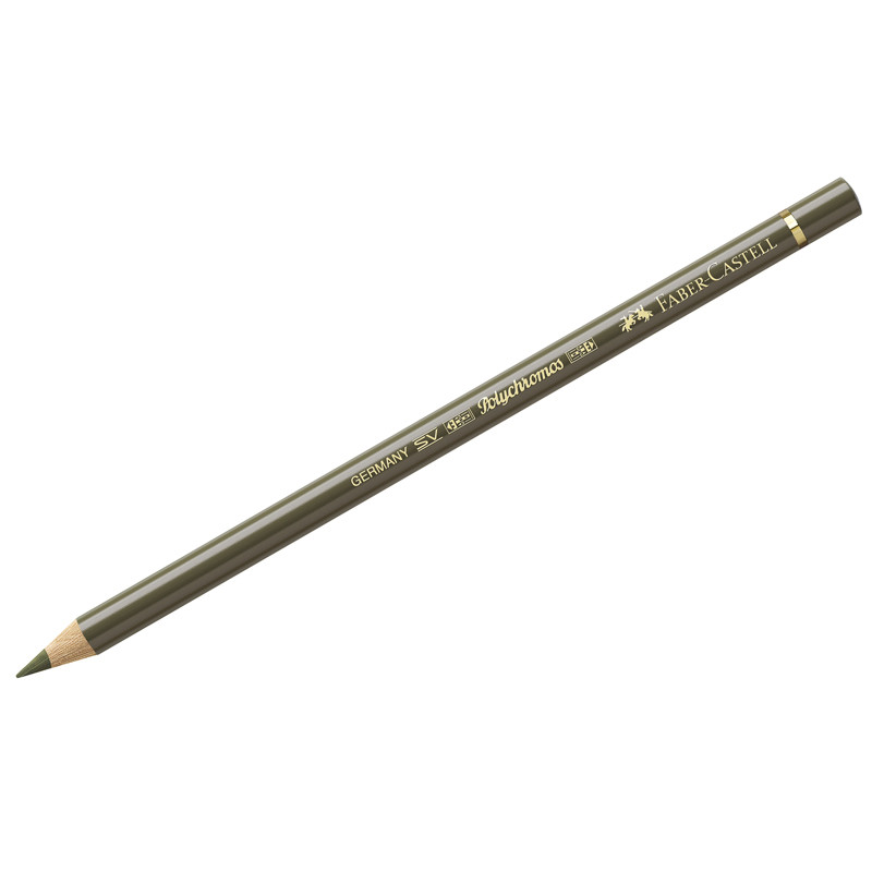 Олівець кольоровий Polychromos оливково-жовтий (173), 110173 Faber-Castell 1