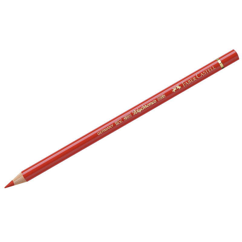 Олівець кольоровий Polychromos світло-червоний кадмій (117), 110117 Faber-Castell 1