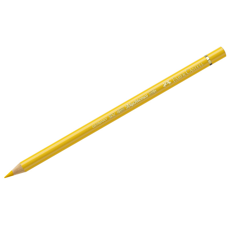 Олівець кольоровий Polychromos темно-жовтий кадмій (108), 110108 Faber-Castell 1