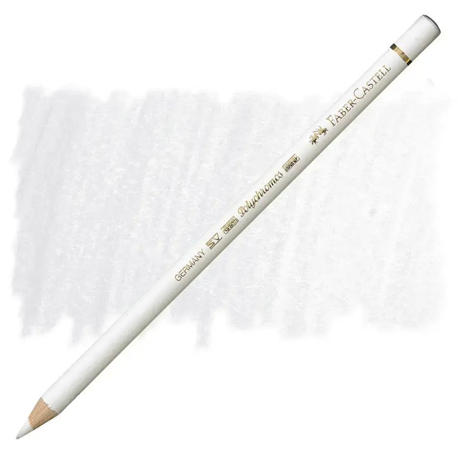Олівець кольоровий Polychromos білий (101), 110101 Faber-Castell