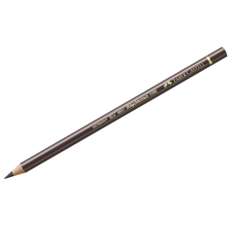 Олівець кольоровий Polychromos випалена умбра (280), 110280 Faber-Castell 1