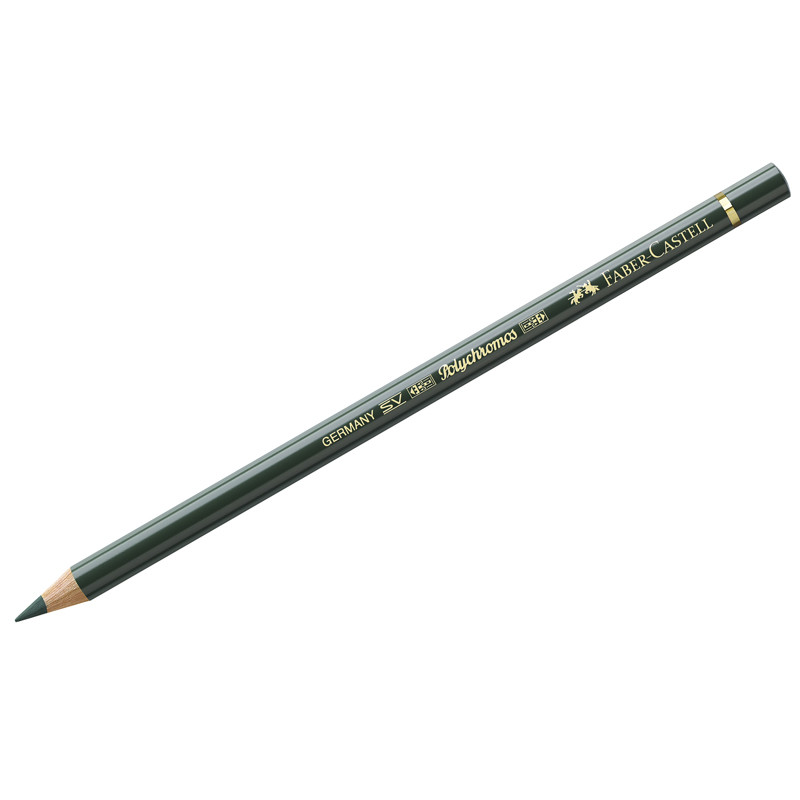 Олівець кольоровий Polychromos хромова зелень (278), 110278 Faber-Castell 1