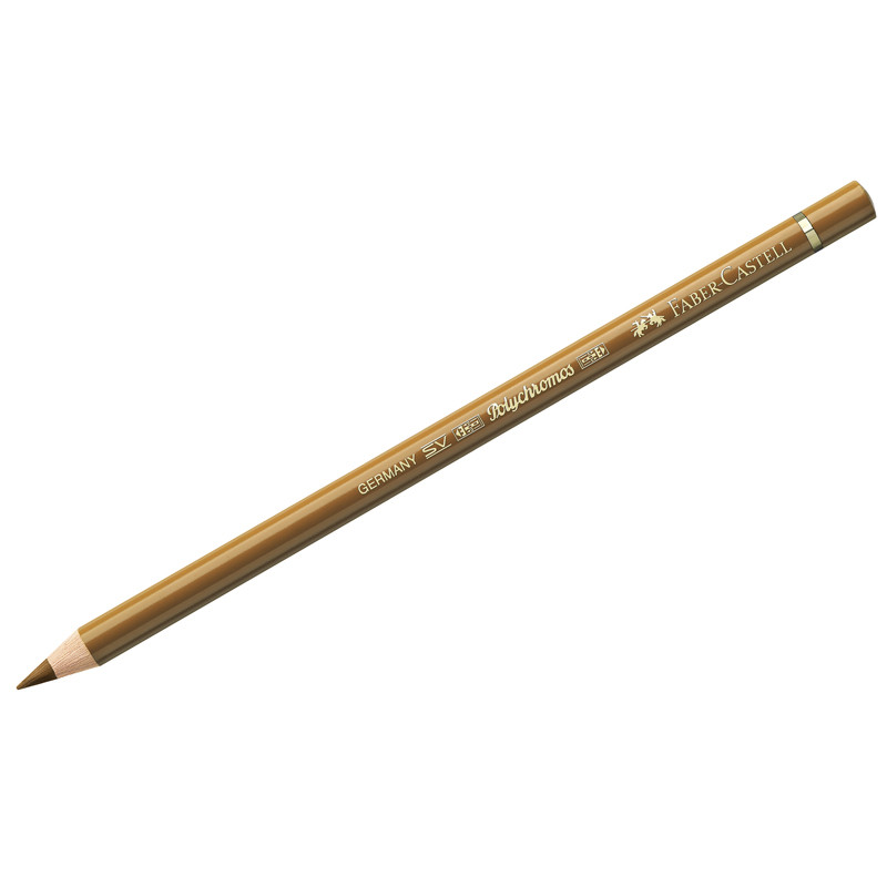 Олівець кольоровий Polychromos охра коричнева (182), 110182 Faber-Castell 1