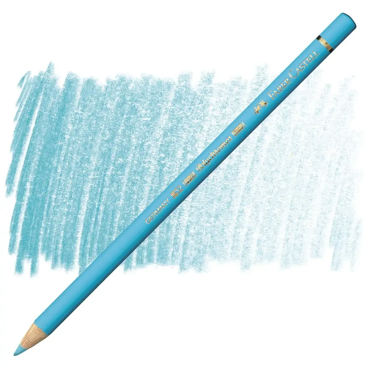 Олівець кольоровий Polychromos світло-бірюзовий кобальт (154), 110154 Faber-Castell