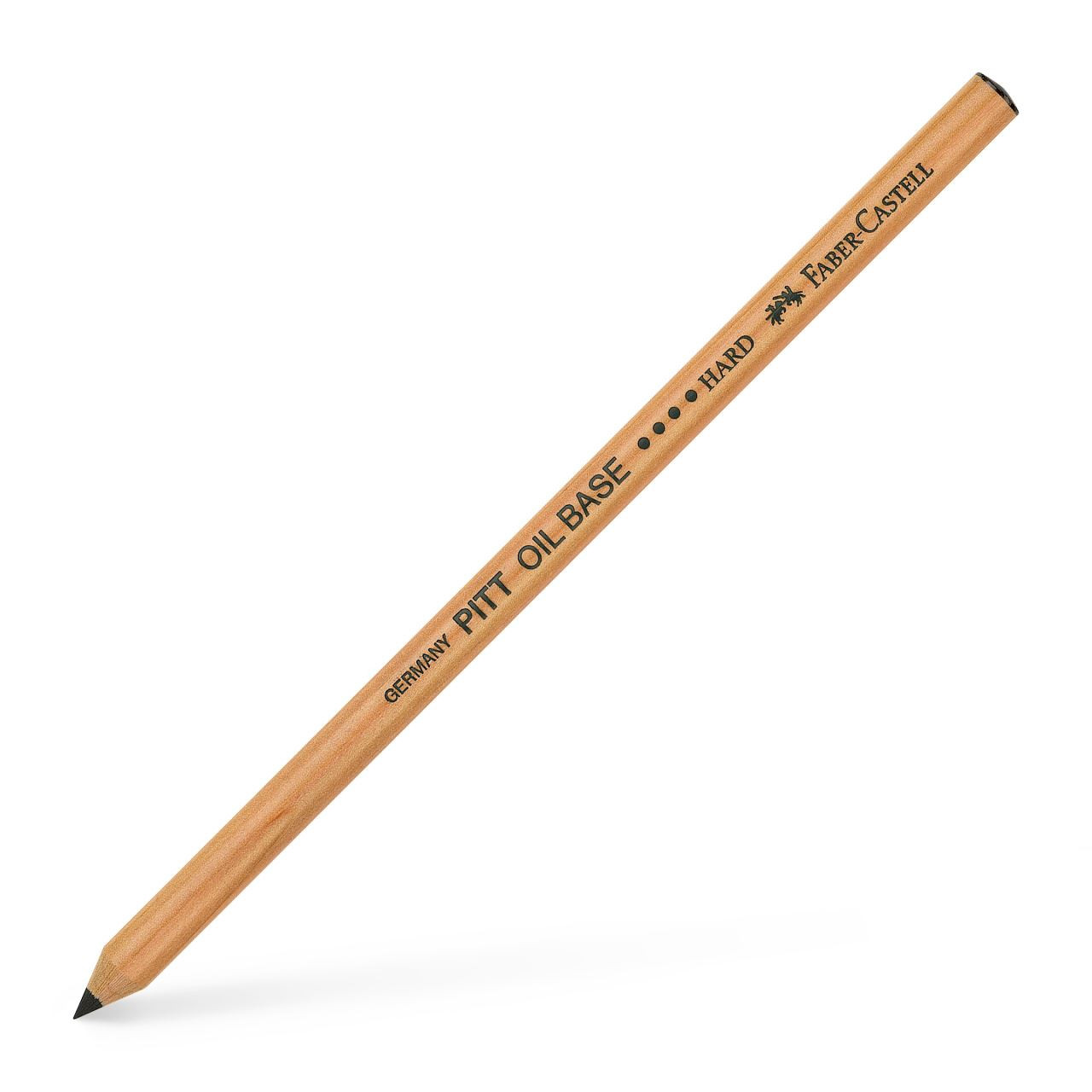 Карандаш пастельный PITT чёрный твёрдый, 112604 Faber-Castell