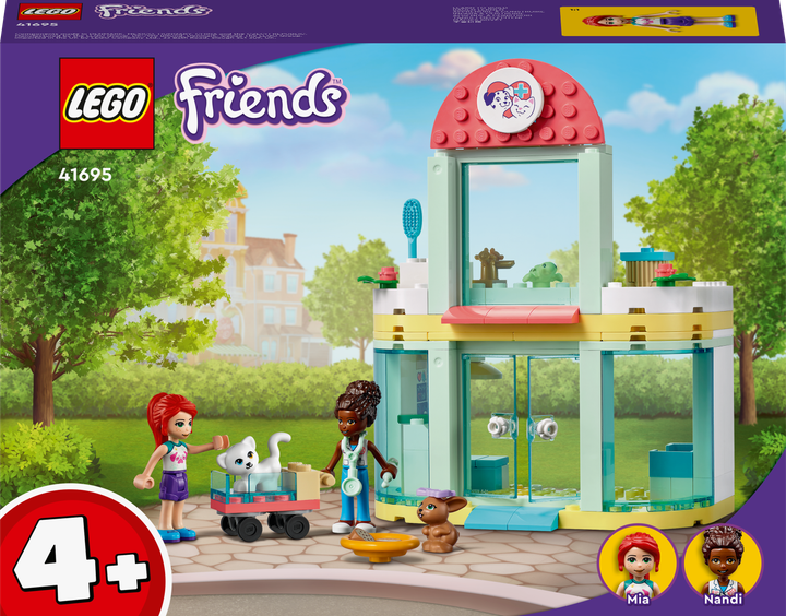 Конструктор Lego Friends "Ветеринарна клініка", 41695
