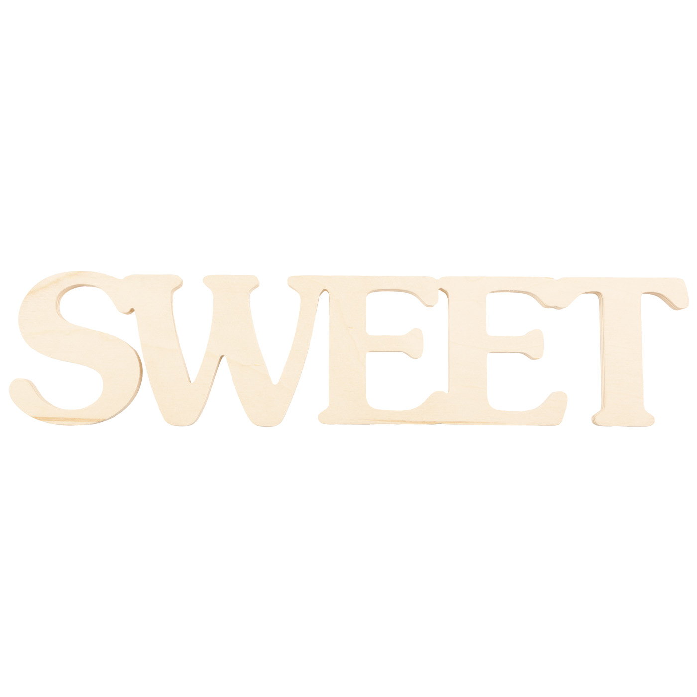 Заготівка Слово "Sweet", 0015