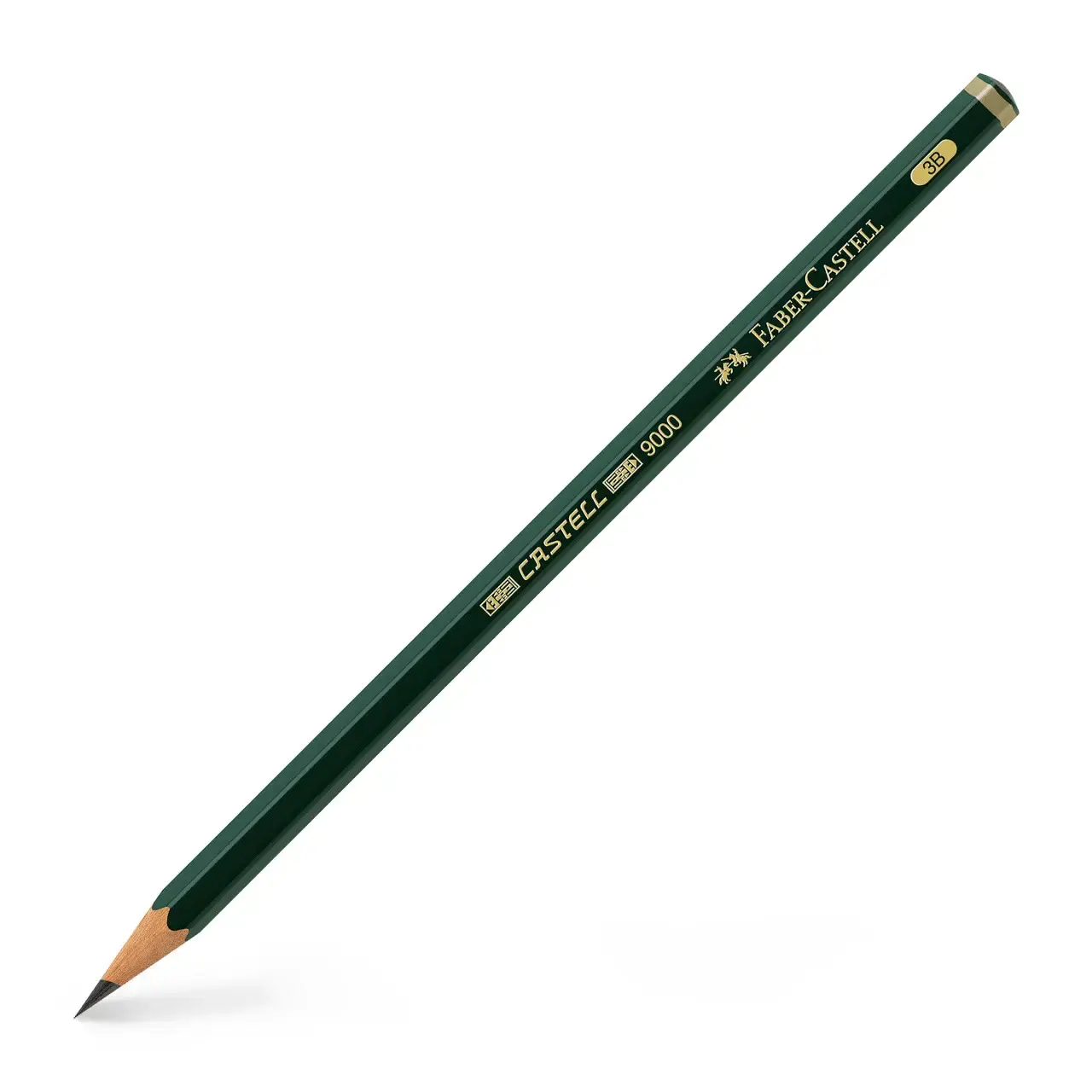 Олівець графітний CASTELL 9000 3B, 119003 Faber-Castell