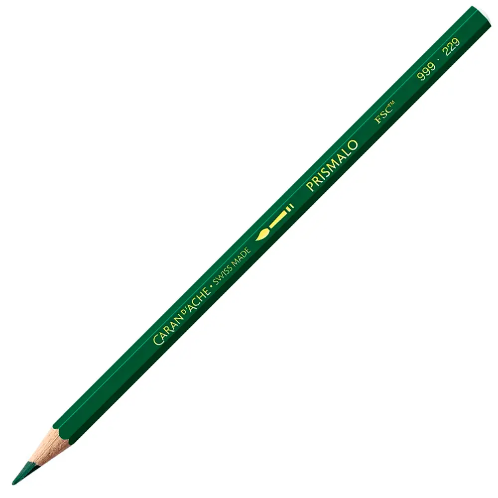 Карандаш Caran d`Ache Prismalo Dark Green - FSC, 999.229