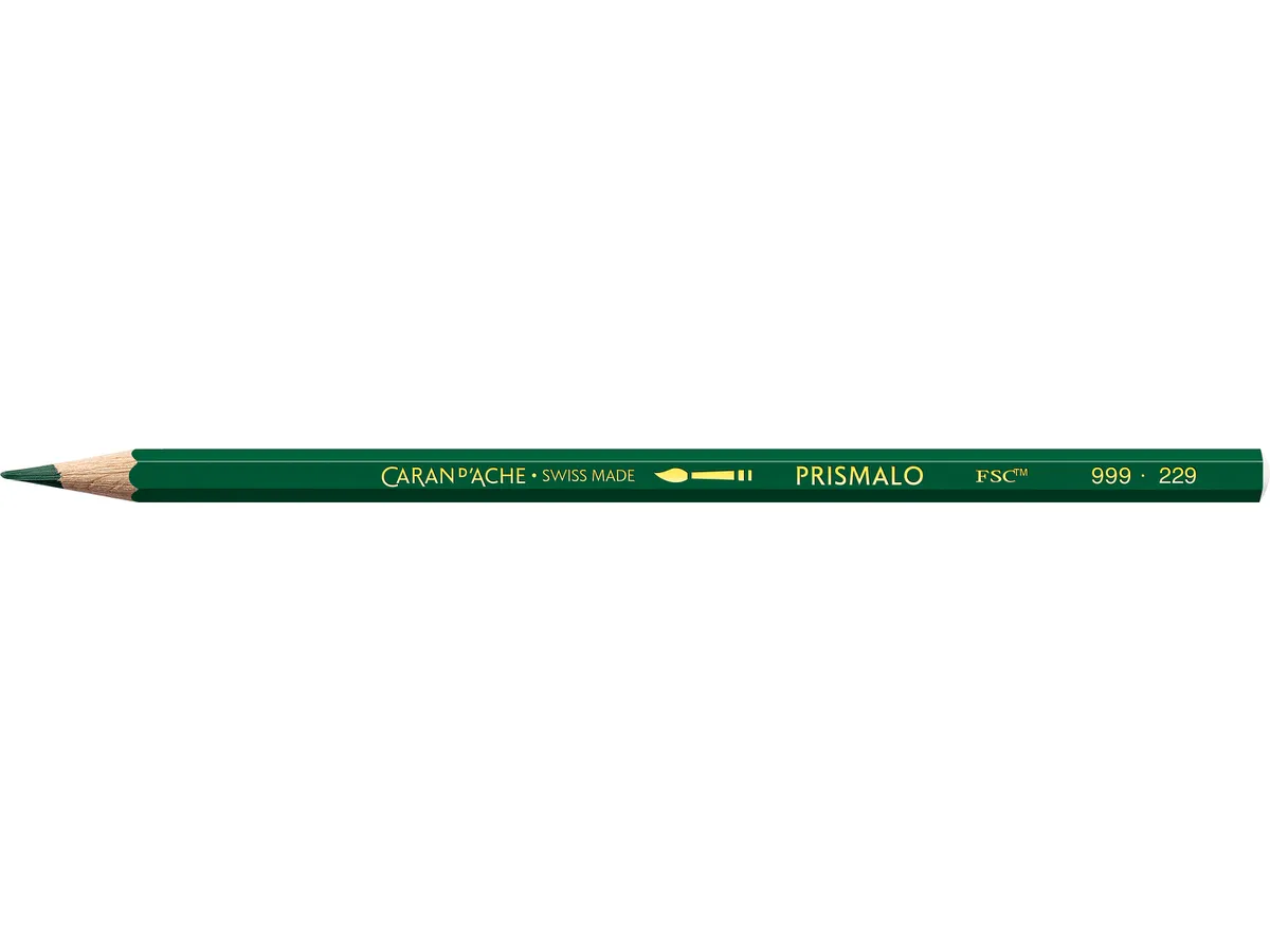 Карандаш Caran d`Ache Prismalo Dark Green - FSC, 999.229 1