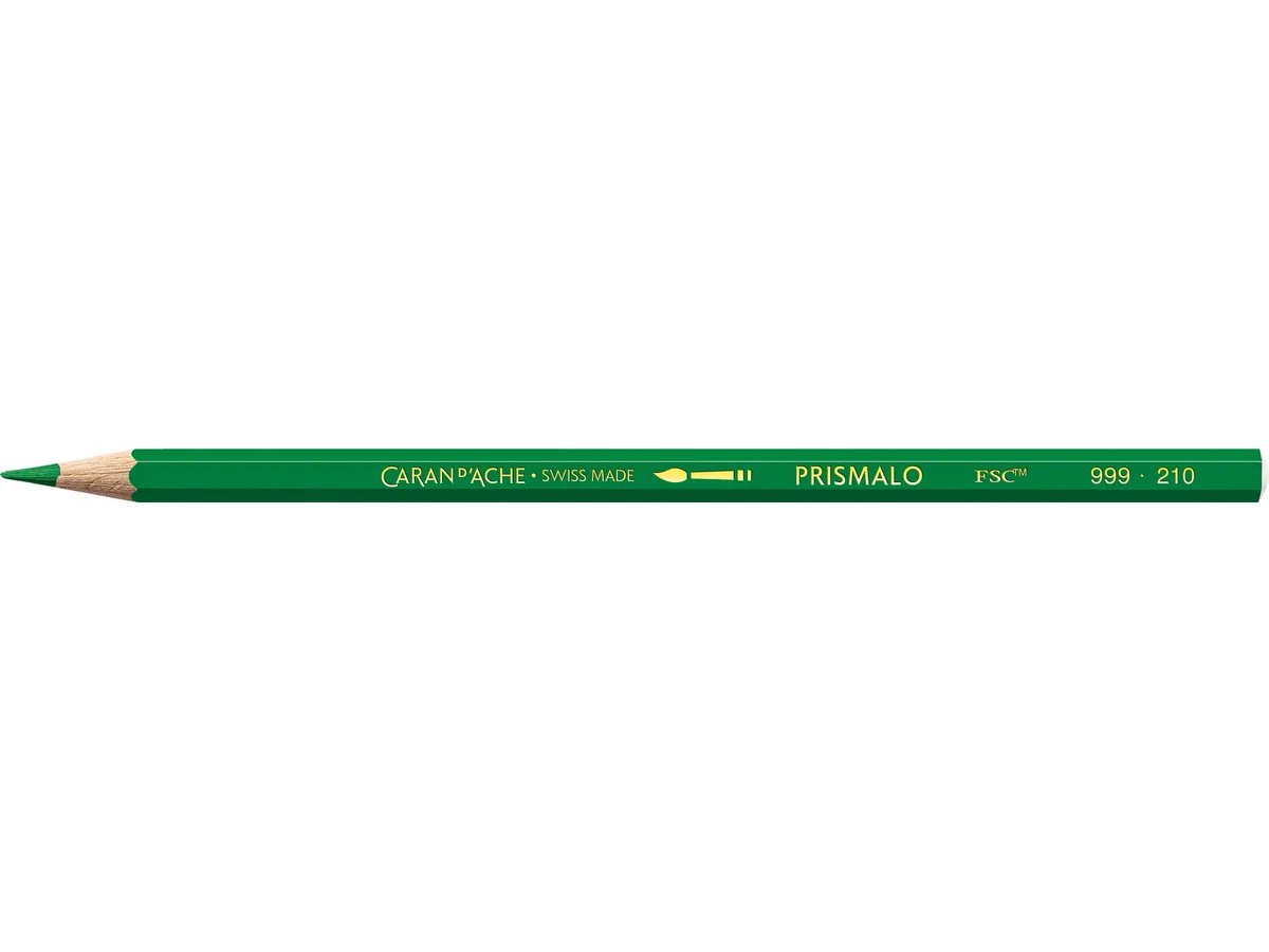 Карандаш Caran d`Ache Prismalo Emerald Green - FSC, 999.210 1